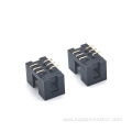 2.54mm Pitch Box header Connector SMT H10.32mm 2*3P